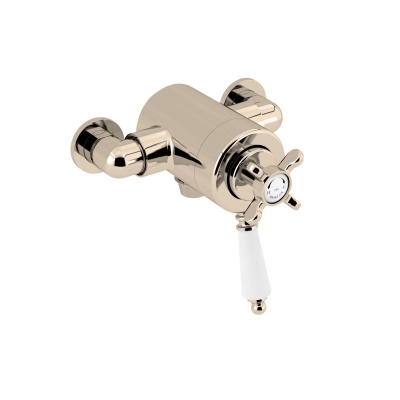 Bristan Gold Traditional Thermostatic Shower Valve